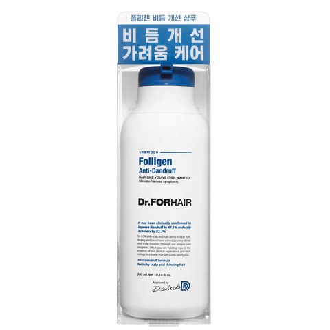 Шампунь проти лупи для ослабленого волосся Dr.FORHAIR Folligen Anti-Dandruff Shampoo, 500мл 12341 фото