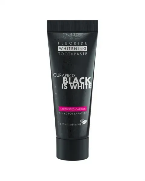 CURAPROX ВІДБІЛЮЮЧА ЗУБНА ПАСТА CURAPROX BLACK IS WHITE, 10ML 15134561 фото
