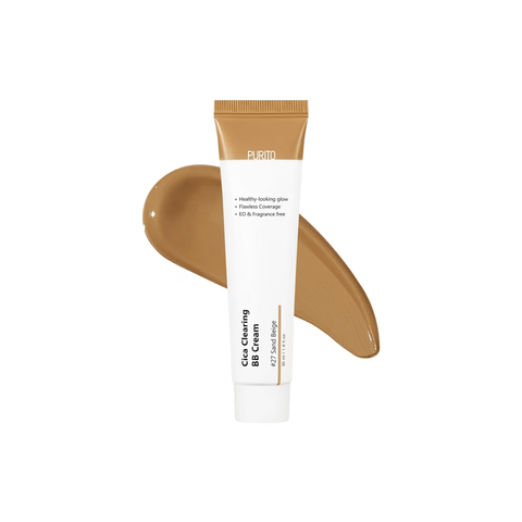 Purito Seoul Cica Clearing BB Cream BB-крем для чутливої шкіри з центелою #27 пісочний беж 1432 фото