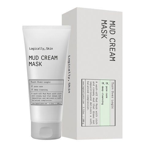 Крем-маска для глибокого очищення пор Logically, Skin Mud Cream Mask 1452018 фото