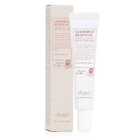 Крем для точкового застосування з центелою азіатською Benton Goodbye Redness Centella Spot Cream, 15г 1178 фото