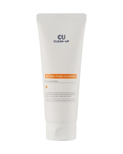 Пінка с цинком та ВНА кислотою для проблемної шкіри CUSKIN Clean-Up AV Free Foam Cleanser 11331 фото
