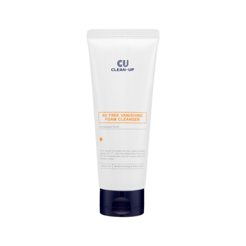 CUSKIN Clean-up Av Free Vanishing Foam Cleanser кремова очищуюча пінка із каламіном та саліциловою кислотою 150 мл 12560023 фото