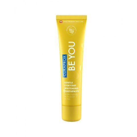 CURAPROX Be You Yellow - 60ml Освітлююча зубна паста жовтого кольору, 60 мл. , RDA - 50 Смак: Грейпфрут & Бергамот 1511 фото