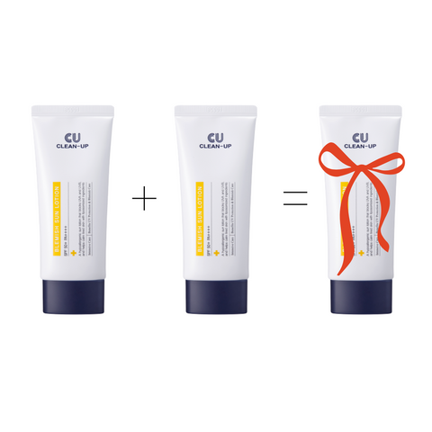 Сонцезахисний лосьйон CUSKIN Clean Up Blemish Sun Lotion SPF 50+ PA++++ (ціна за 1+1=3) 133728255 фото