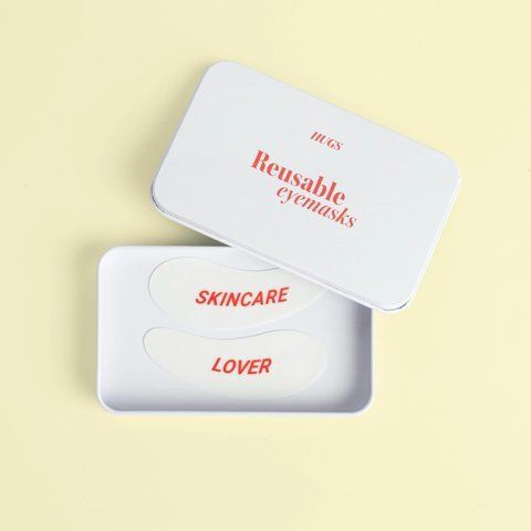Hugs Reusable Eyemasks Багаторазові патчі під очі Червоні 14679391 фото