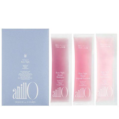 Тестери засобів ANILLO Rosy Night Repair Kit 3 шт*5 мл 1332590038 фото