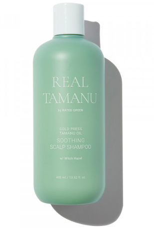 Заспокійливий шампунь для волосся з маслом таману RATED GREEN REAL TAMANU TAMANU OIL SOOTHING SCALP SHAMPOO 400ML 12816275 фото