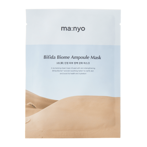Маска тканинна для відновлення біому шкіри Manyo Bifida Biome Ampoule Mask 1 ea 1183 фото