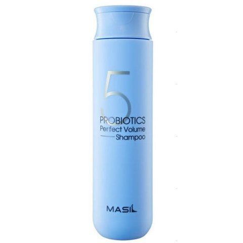 Шампунь із пробіотиками для ідеального об'єму волосся Masil 5 Probiotics Perfect Volume Shampoo 300ml 1238 фото