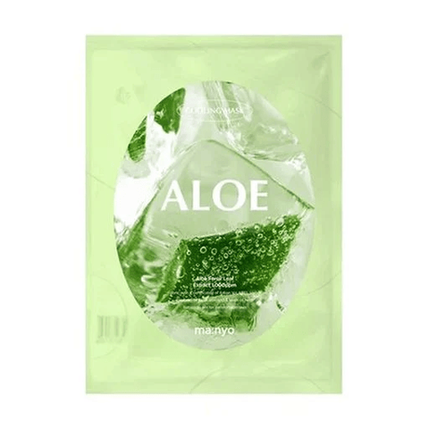 Маска тканинна для заспокоєння шкіри з екстрактом алое Manyo Aloe Cooling Mask 1 ea 1184 фото
