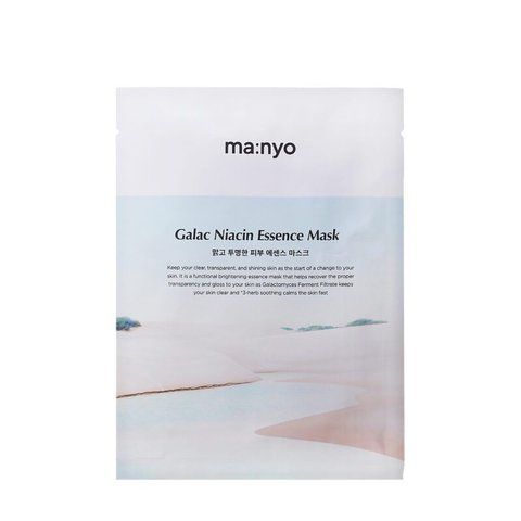 Маска тканинна для освітлення шкіри Manyo Galac Niacin 2.0 Essence Mask 1 ea 1186 фото