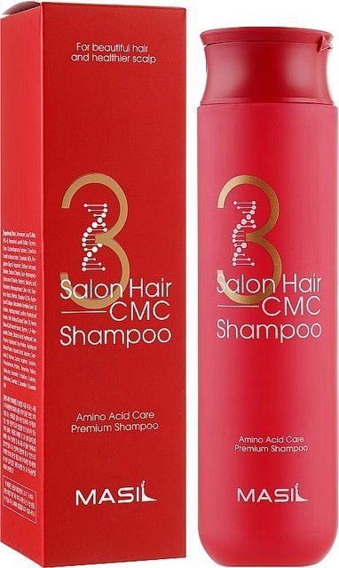 Професійний зміцнюючий шампунь Masil 3 Salon Hair CMC Shampoo 300ml 1237 фото