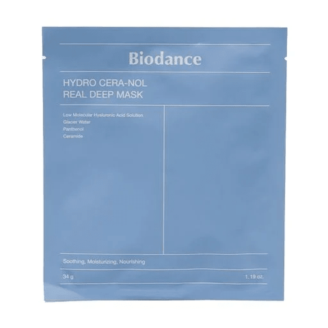 Гідрогелева маска для обличчя Biodance Hydro Cera-Nol Real Deep Mask, 1 шт 11285 фото