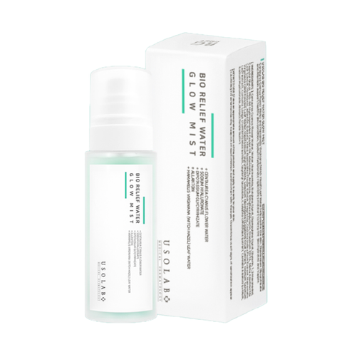 Заспокійливий, освіжаючий та гідратуючий тонер &ndash; cпрей Usolab Bio Relief Water Glow Mist, 100 ml 4555701 фото