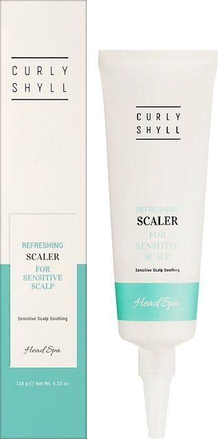 CURLYSHYLL Пілінг для чутливої шкіри голови Refreshing scaler
120 гр 12123 фото